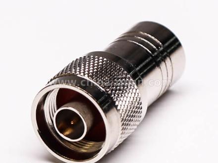 coaxial straight connector