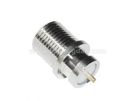 female straight bulkhead connector