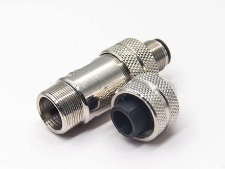 M12 coaxial connector