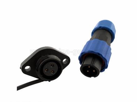 coaxial flange connector, waterproof