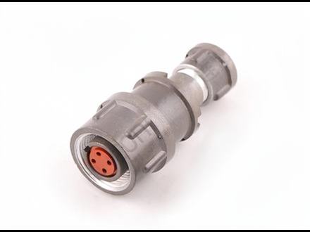 2PM coaxial straight connector