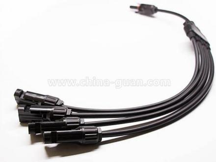 MC4 RF cable assembly, waterproof