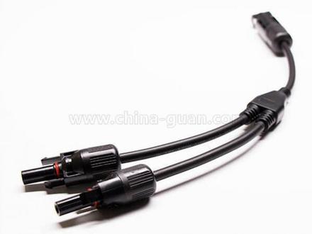 MC4 coaxial connector, waterproof