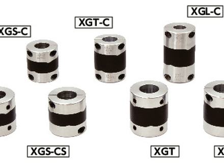 Flexible coupling - high damping rubber - one side clamp