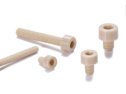 resin screw PEEK GF30 / hex socket cap screw