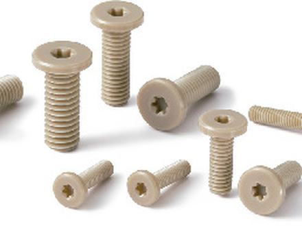 resin screw PEEK / Torx low head bolt