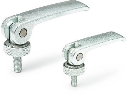 cam lever ext. thread - adjustable - steel