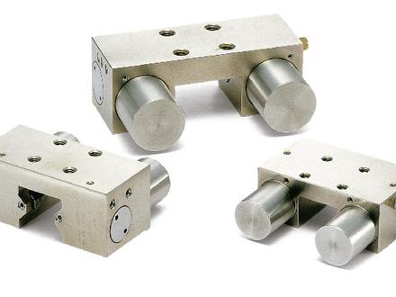 rail clamp - pneumatic - normally closed &mdash; MKS-04, MKS-03, MKS-1201-A, MKS-1501-A